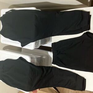xxl bundle lot  qty 2 black champion jogger sweats/ sweat shorts